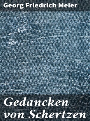 cover image of Gedancken von Schertzen